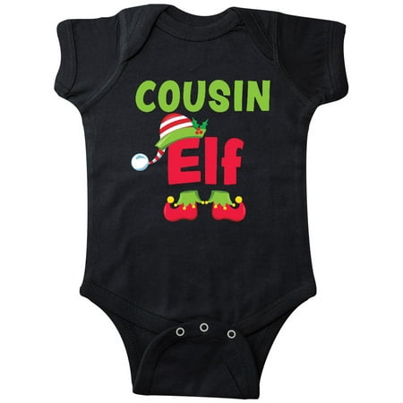 

Inktastic Christmas Cousin Elf Gift Baby Boy or Baby Girl Bodysuit