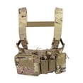 thumbnail image 1 of Chaleco táctico Chaleco de entrenamiento de transpirable para exteriores Correas ajustables para deportes de tiro para adultos - Camuflaje Sunnimix Chaleco para juegos al aire libre, 1 of 8