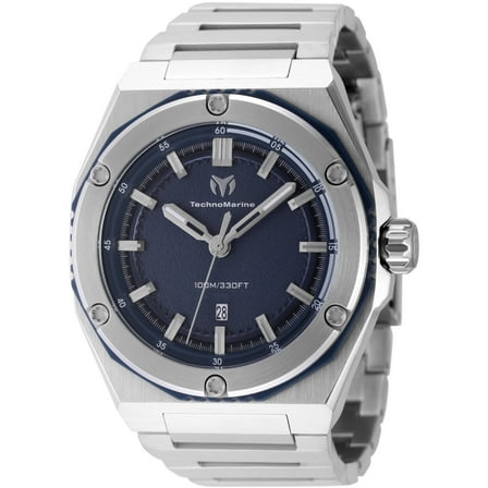 Technomarine Coral Quartz Blue Dial Men's Watch TM-416090