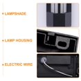 thumbnail image 4 of Lámpara De Pared De 8W 6000-6500K Luz De Pared De Luz Fría Ac85-265V Ip65 Aplique De Pared Impermeable Para Sala De Estar Dormitorio Balcón Advancent HA017837-00, 4 of 7
