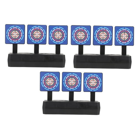 Hytrove 3pcs Auto Resetting Shooting Targets For Games Competitions For Practice