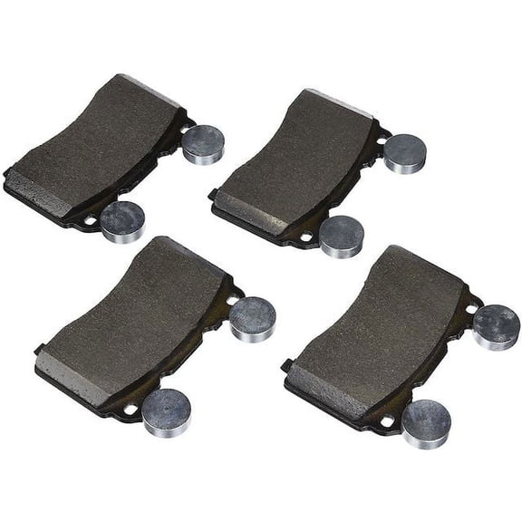 Front Brake Pad Set - Compatible with 2010 - 2015, 2021 - 2022 Chevy Camaro 6.2L V8 2011 2012 2013 2014