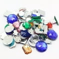 thumbnail image 5 of U8MO 200 Mixed Color Flatback Acrylic Sewing Rhinestone Assorted Shape Sew on beads, 5 of 6