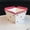 Love, variant on 1pc 25.36oz Cartoon Striped Ceramic Fries Bucket, an Essential Popcorn Tool for Home Movie Watching, a Snack Storage Bucket for The Living Room, Suitable for Home Organization Or Decorative Display