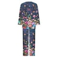 thumbnail image 5 of Ensemble de Deux Pcs pour Femmes 2023 Mode Imprimé Sweat à Manches Longues et Pantalon Ensemble de Sport Décontracté Chandails à Capuchon en Solde, 5 of 5