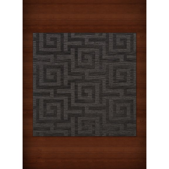 Dalyn Dover Area Rug DV13 Dv13 Ash Squares Maze 10' x 10' Square