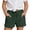Dark Green, variant on Girls High Withed White Space Pocket Skinny Pants For Kids With Comfortable Fit Solid Color Casual Trousers For Girls