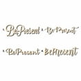 thumbnail image 1 of Be Present Sign Unfinished Wood Cutout Home Decor DIY Option 1- 48" Wide / 1/2", 1 of 3