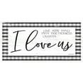 thumbnail image 3 of Jacobs, Cindy 18x11 Black Modern Framed Museum Art Print Titled - I Love Us, 3 of 5