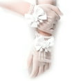 thumbnail image 3 of Lace Gloves for Girls - Tea Party Wedding Flower Girl Gloves, Romantic See-through Hollow Out Big Bow-knot Wedding Prom Gloves Kid Gloves, 3 of 6