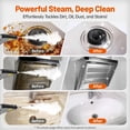 thumbnail image 4 of SRGARH Pressurized Steam Cleaner, Handheld Portable High Temp Bathroom Powerful Steamer Cleaning Machine Steam Cleaner For Home Use Kitchen Grease Ca, 4 of 9