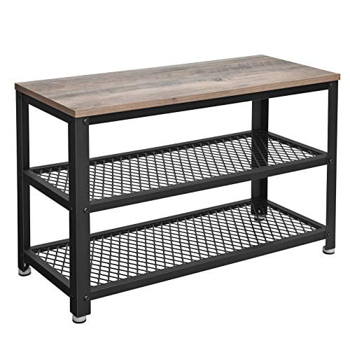Vasagle Storage Bench Ebony Com Vasagle Storage Bench Ebony Com, Vasagle Cubbie Shoe Cabinet Storage Bench
