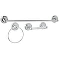 thumbnail image 2 of Home Impressions Aria Chrome 3- Piece Bath Hardware Set 496484, 2 of 2