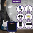 thumbnail image 3 of Coluber Cable Kids 30 Inch Electric Guitar and Amp Bundle Kit for Beginners, 3 of 6