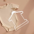 thumbnail image 3 of Children Hangers Plastic Baby Hangers for Nursery Clothes Organizer 10Pcs, 3 of 5
