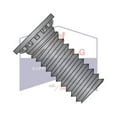 thumbnail image 2 of 6-32 x 1/2" Self Clinching Studs | Hardened Steel | Heat Treated Black Oxide and Oil | Fully Threaded (Quantity: 10000), 2 of 3
