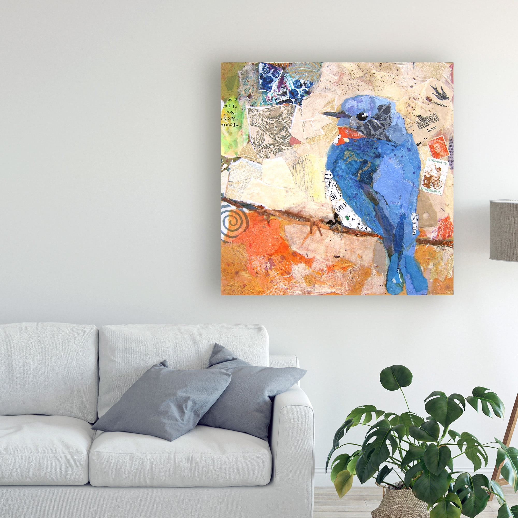 Trademark Fine Art 'Signs of Spring I' Canvas Art by Elizabeth St. Hilaire