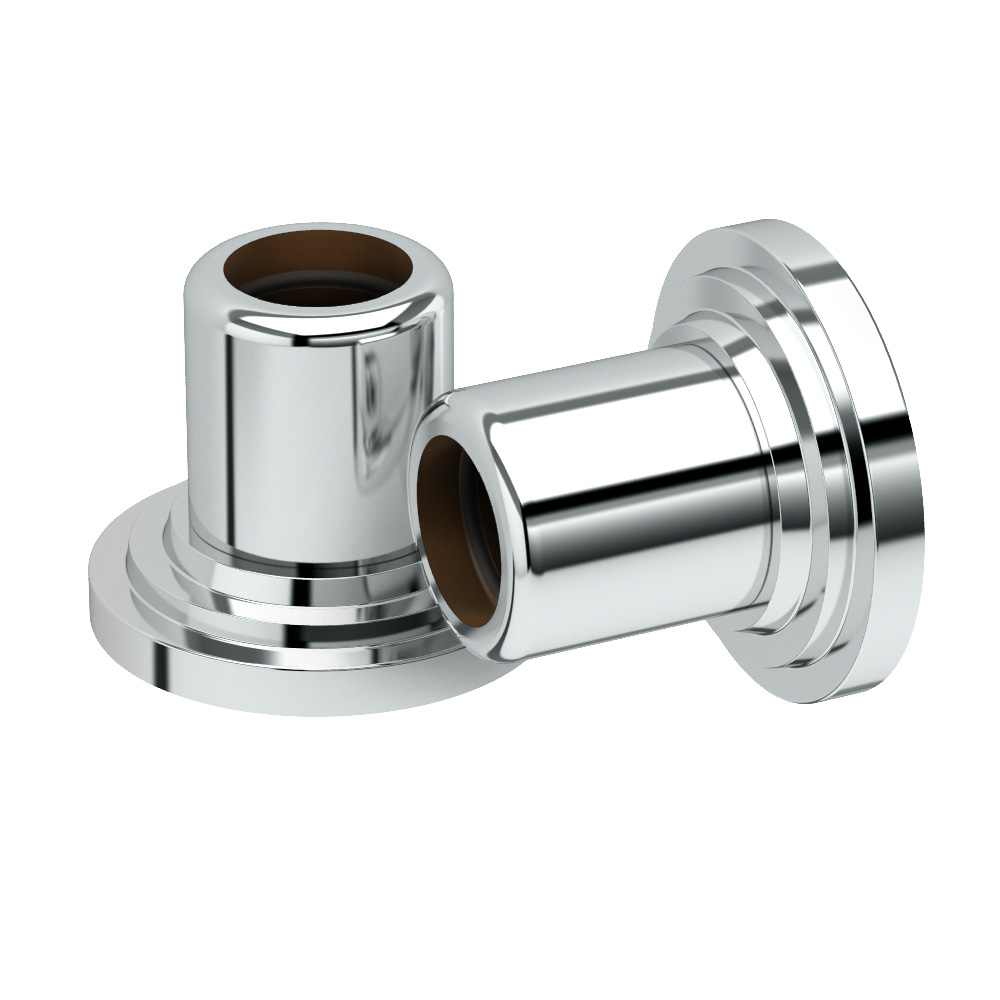 Shower Wall Flange Pair, Chrome