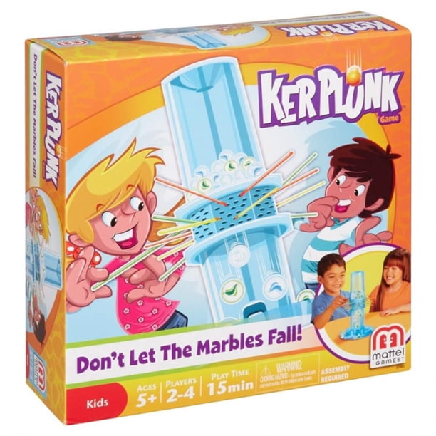 Juego Fisher-Price Mattel Kerplunk para 2 a 4 jugadores, 5+ años