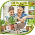 thumbnail image 7 of 10 Pack Plant Watering Stakes Automatic Devices Plant Self Drip Irrigation Slow Release Indoor Outdoor Terracotta Water Spikes for Potted Plants Flower (Dark Green Base), 7 of 7