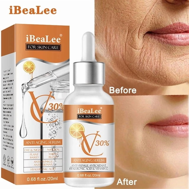 IBeaLee Vitamin C Facial essence Lighten fine lines and remove acne prints, brighten skin tone, moisturize and tighten skin essence