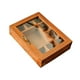 thumbnail image 2 of Caja de madera para guardar joyas, multiusos, estilo vintage. 9 cuadrícula, 2 of 8
