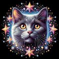 thumbnail image 1 of Chat Gris - Peinture Diamant DIY, 1 of 6