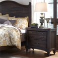 thumbnail image 2 of Catawba Hills Dark Brown 2 Drawer Night Stand, 2 of 9