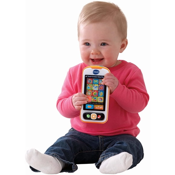 VTech Touch y Swipe Baby Phone, Naranja Vtech VTech
