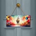 thumbnail image 2 of Hello 2025 Cocker Spaniel Celebrates Happy New Year Firework Balloon Landscape Wood Sign Cockers Dog Lover Gifts Hanging Wall Home Decor - 02024, 2 of 5