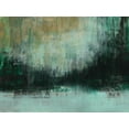 thumbnail image 2 of Goldberger, Jennifer 14x12 White Modern Wood Framed Museum Art Print Titled - Emerald Grotto II, 2 of 4