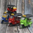 thumbnail image 2 of Modèle de Tricycle Simulation Présentation Souvenirs Alliage à Rétrofriction Véhicules Moulés sous Pression Cadeau pour Enfants, 2 of 10