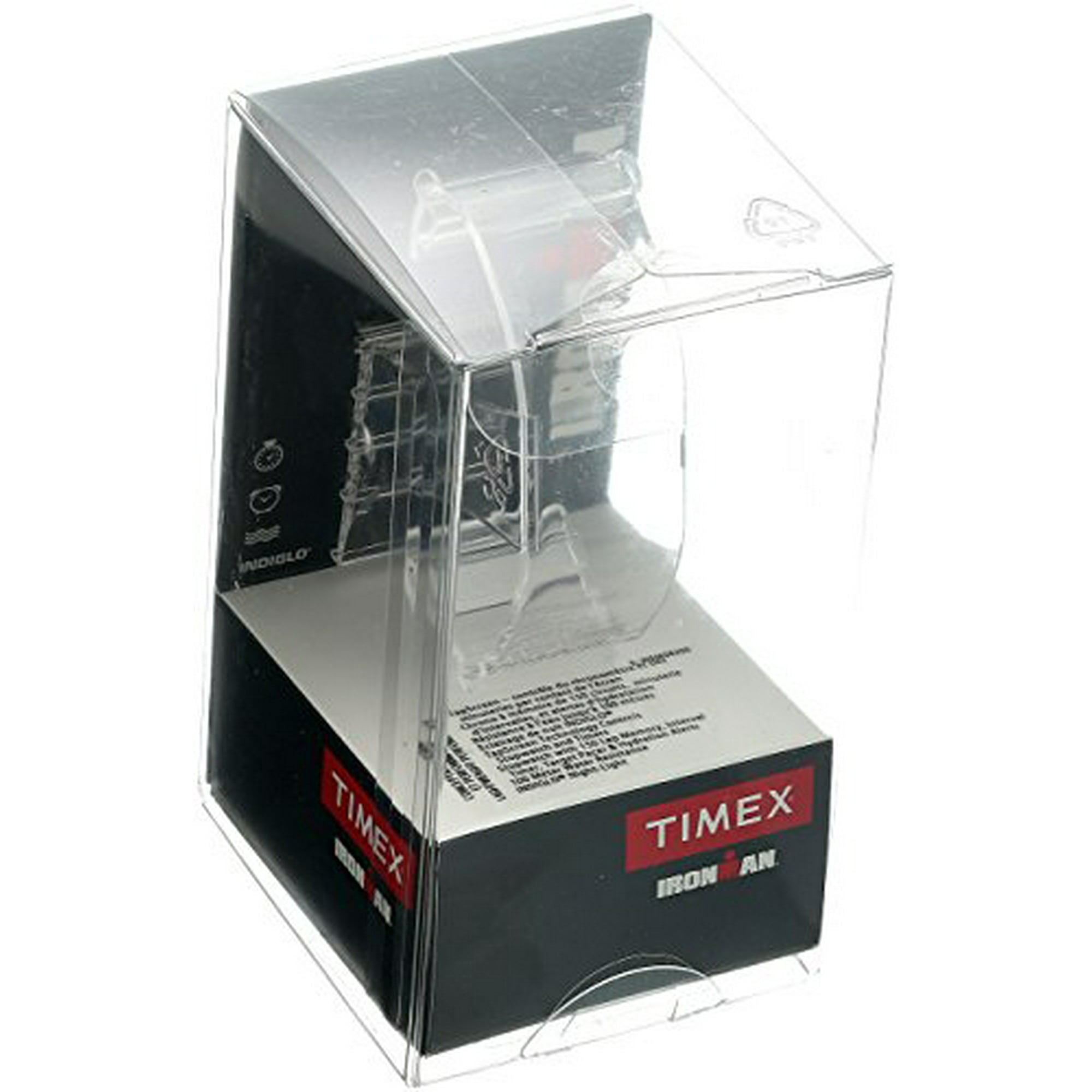 TIMEX IRONMAN CLASSIC 50 LAP FULL SIZE WATCH SILVER RED Walmart
