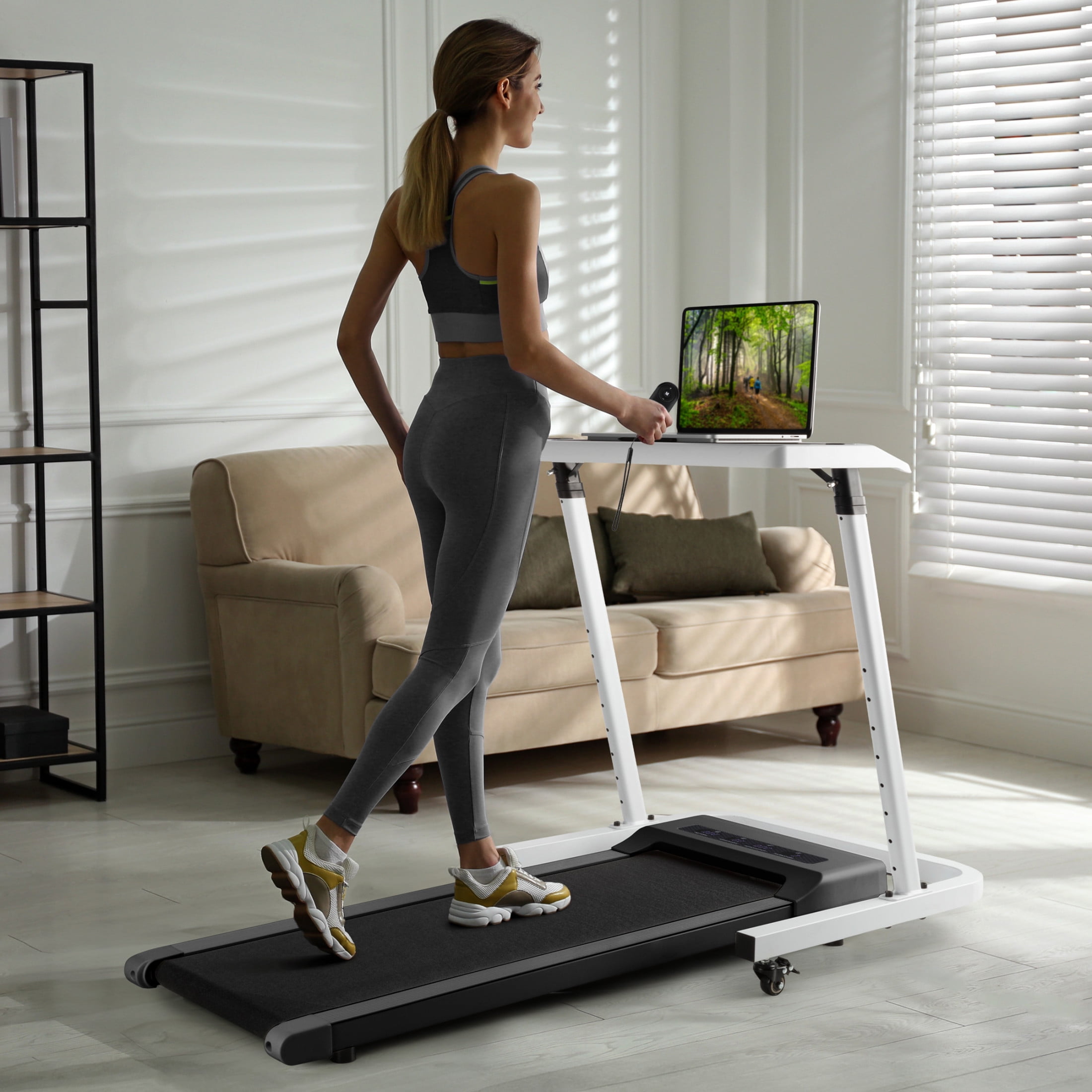 RAD Sportz Walking Pad - Portable Under Desk Treadmill, Gray