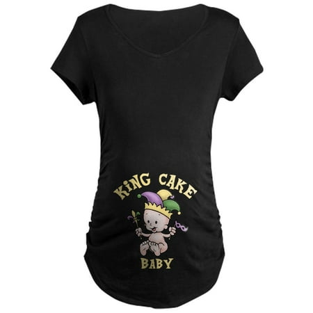 

CafePress - King Cake Baby II Maternity Dark T Shirt - Maternity Dark T-Shirt