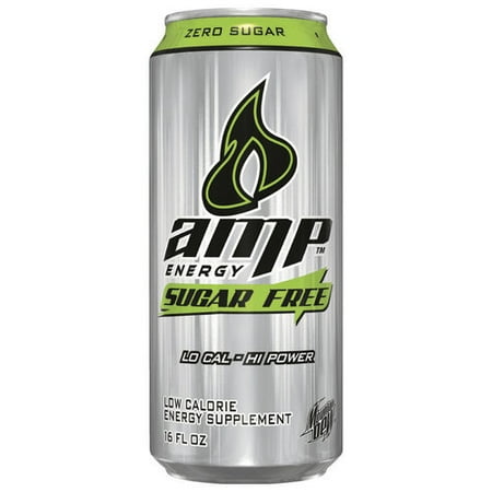 AMP Energy Sugar-Free Boost Original Energy Drink, 16 Fl. Oz.