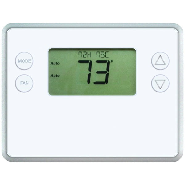 GoControl Smart Battery-Powered Thermostat, Hub Required - Walmart.com ...