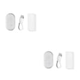 thumbnail image 4 of sweethay Luces de interruptor táctil para coche, luces LED inalámbricas USB para reposabrazos de techo de coche, iluminación Interior adhesiva para Type1 NO1, 4 of 5