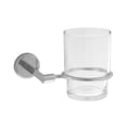thumbnail image 1 of Porta Cepillos Urrea Acero inox Con Vaso Cristal EO.07.9, 1 of 2