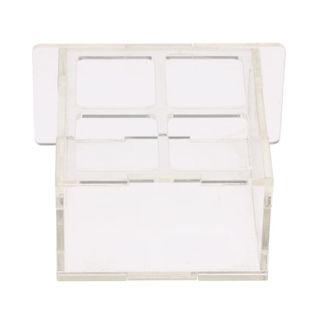 Conveniente Comedero Para Loros Y Pájaros, Contenedor De Comida Y Semillas, Caja Para Plato De Alimentación Sunnimix Alimentador de loros de pájaro para mascotas
