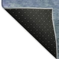 thumbnail image 5 of Addison Rugs Mayfield Premium Machine Washable Transitional Stripes Denim Round Rug, 8' x 8', 5 of 5