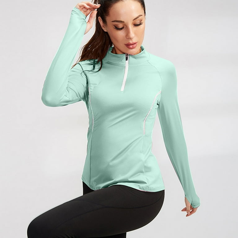 FAIWAD Workout Jackets for Woman Lightweight Quick Drying Athletic