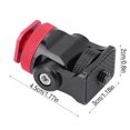 thumbnail image 4 of Hot Shoe Mount Flash Mic Holder 1/4in Camera Stand Bracket, Aluminum Alloy, Rust Resistant, Lightweight, Mini Size, Multidirectional Support, 4 of 7