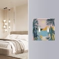 thumbnail image 4 of Yayeee Toggle Light Switch Wall Plate 2-Gang 4.56"x4.48" Decorative Outlet Cover, Boho Style Sun, 4 of 7