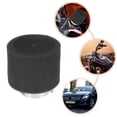 thumbnail image 3 of 2pcs Universal 48mm Straight Motorcycle ATV Air Filter Cleaner for 50cc Engine Cleaner Black, 3 of 6