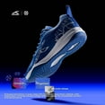 thumbnail image 7 of HUNDRED Blade Men Badminton Sport Shoes (Non Marking) | Blue-White | Size: 9US/8UK/42EU | for Indoor Squash, Table-Tennis, Volleyball, Basketball & Paddle Pickle | Lightweight & Durable, 7 of 7