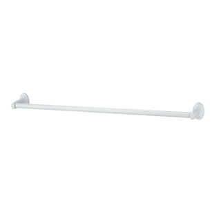 White Lozenge towel rail