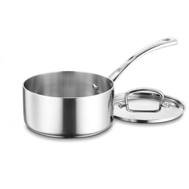 Cuisinart French Classic TriPly Stainless 2 Quart Saucepan with Cover