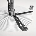 AINYROSE 1 PC-Circle Drawing Tool, Drawing Ruler, Iron Magnetic Compass ...