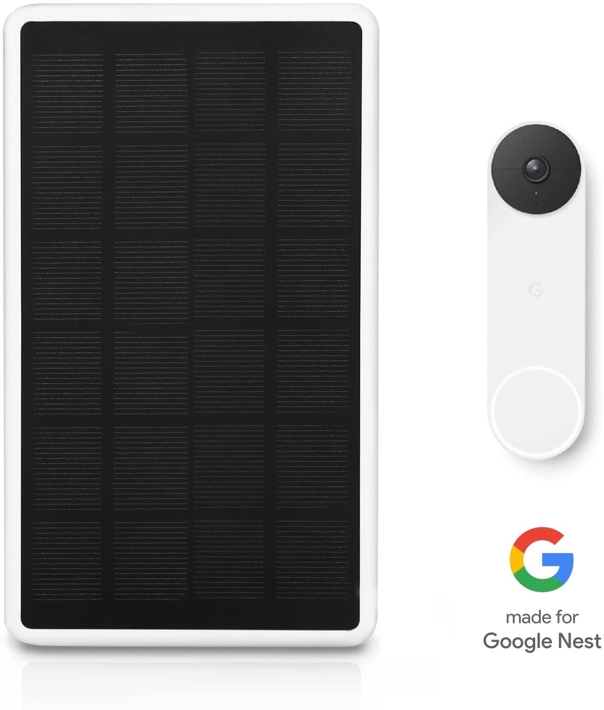 Wasserstein Solar Panel For Google Nest Doorbell - Made for Google Nest